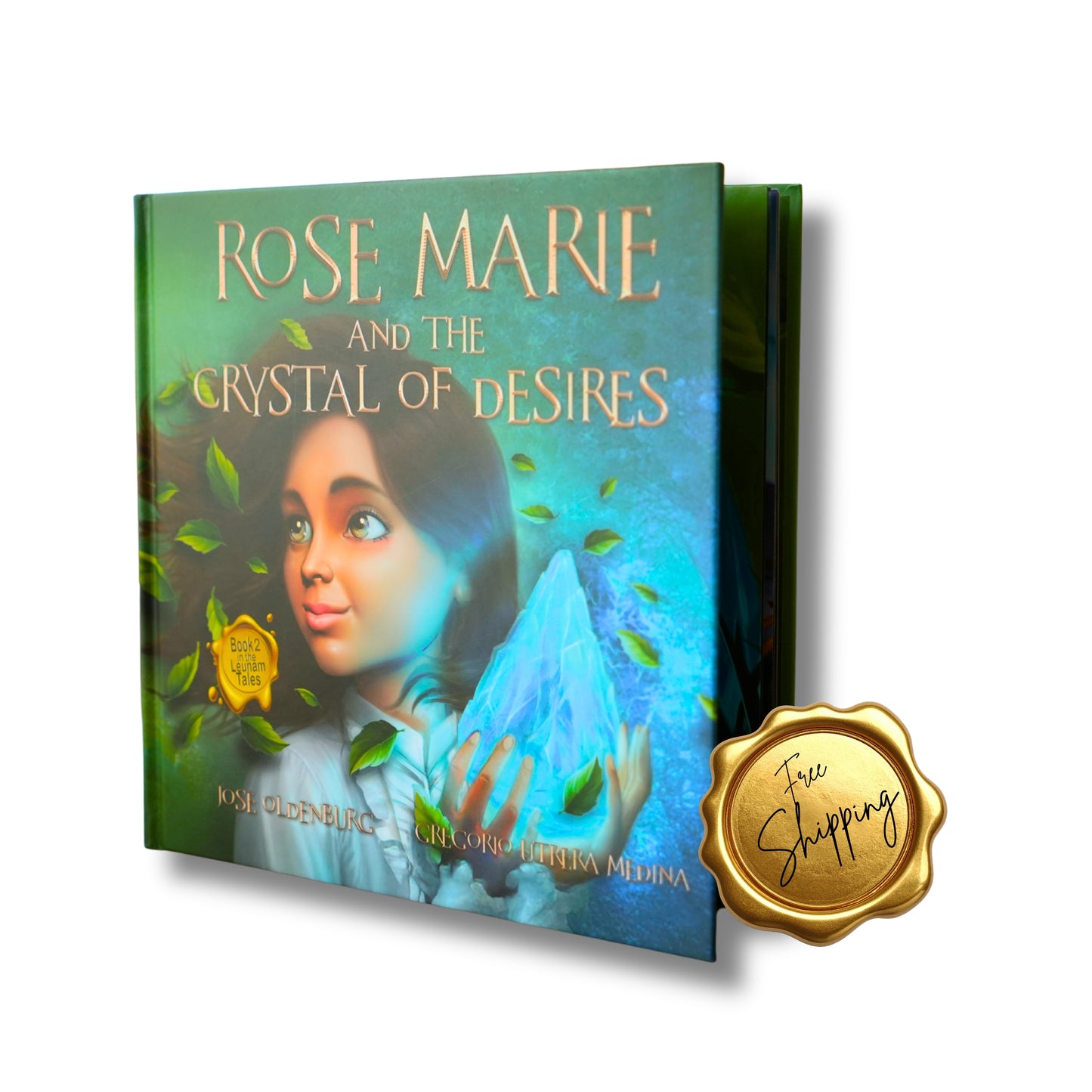 Rose Marie y el Cristal de los Deseos | Libro 2 | Libro familiar de tapa dura | 88 páginas ilustradas con estilo cinematográfico