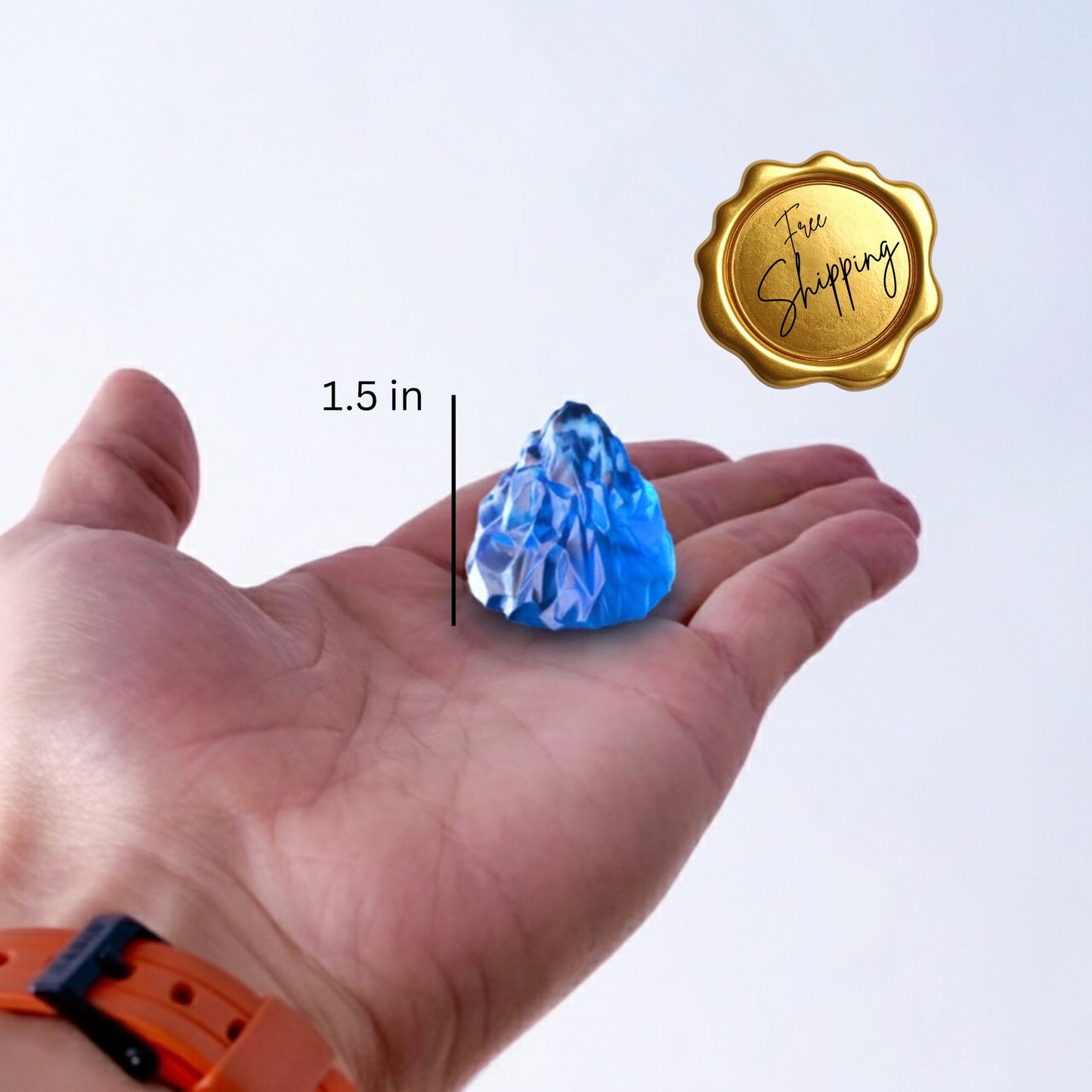 Amuleto miniatura Cristal de los Deseos | Objeto protagonista en Los cuentos de Leunam